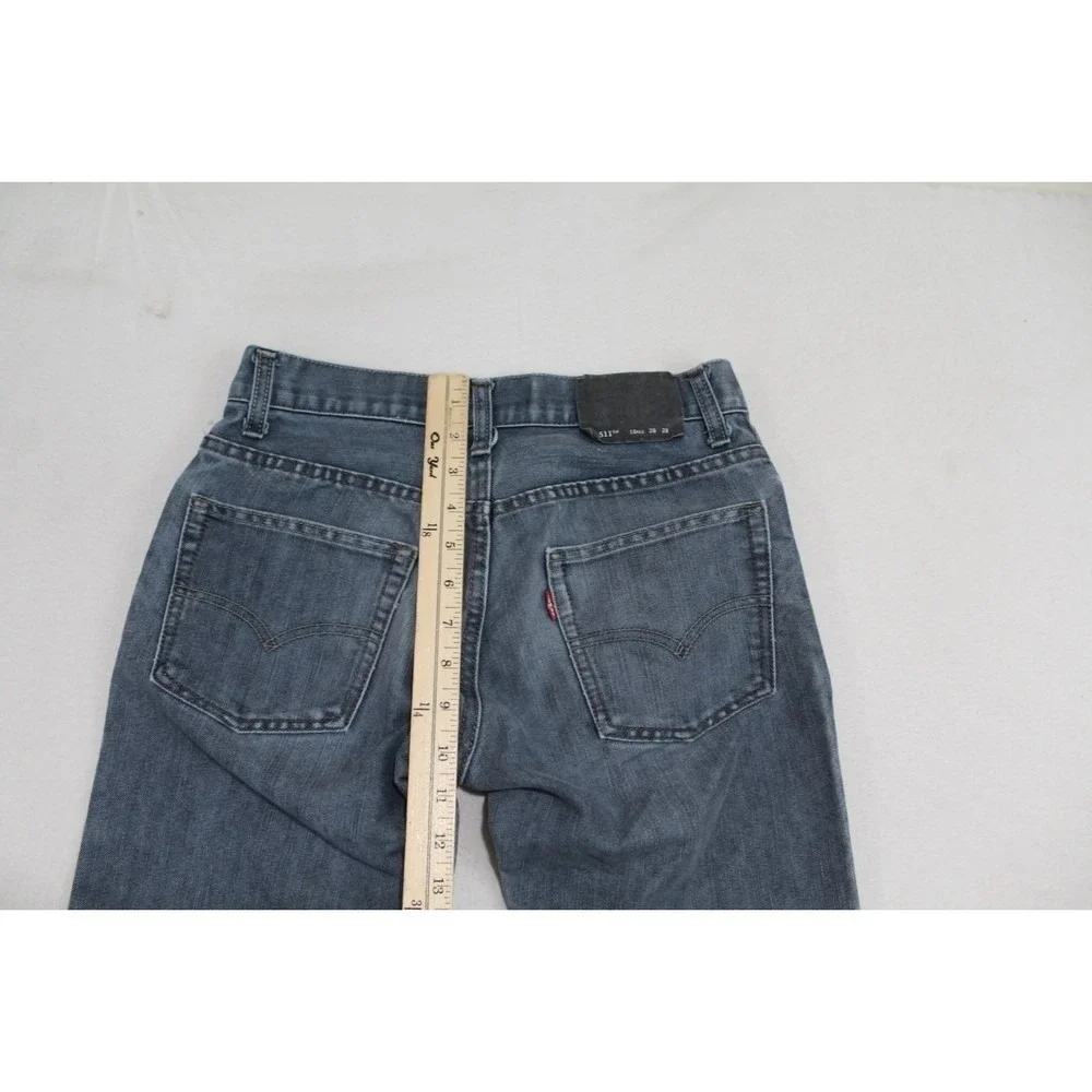 Levi's 511 Boy Jeans Slim Casual Denim Size 16